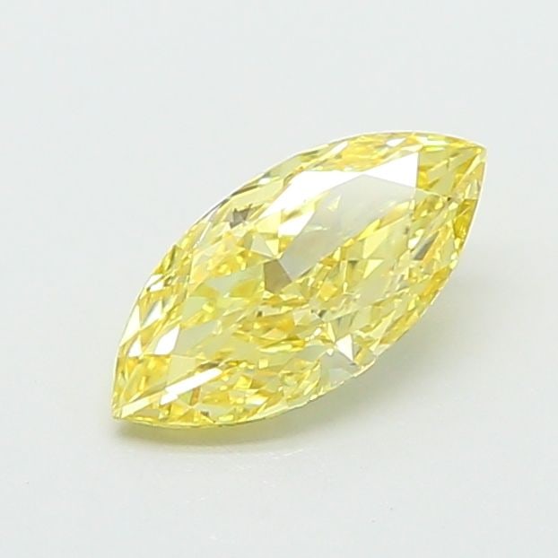 Loose Diamond - MARQUISE 0.72ct Fancy Intense Yellow VS1: Loose Diamond - MARQUISE 0.72ct Fancy Intense Yellow VS1 Source: This is a real non-mined Diamond that has been grown in a lab Shape: MARQUISE Carats: 0.72 Color: Fancy Intense Yellow Certification: I