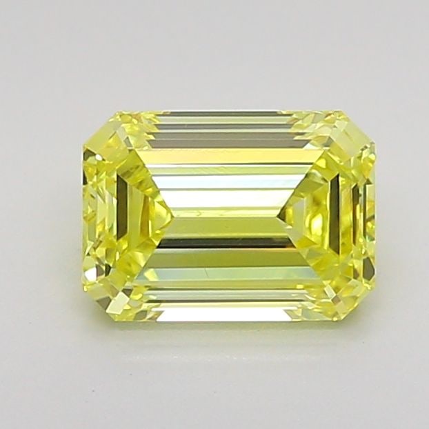 Loose Diamond - EMERALD 1.17ct Fancy Intense Yellow VS2: Loose Diamond - EMERALD 1.17ct Fancy Intense Yellow VS2 Source: This is a real non-mined Diamond that has been grown in a lab Shape: EMERALD Carats: 1.17 Color: Fancy Intense Yellow Certification: IGI