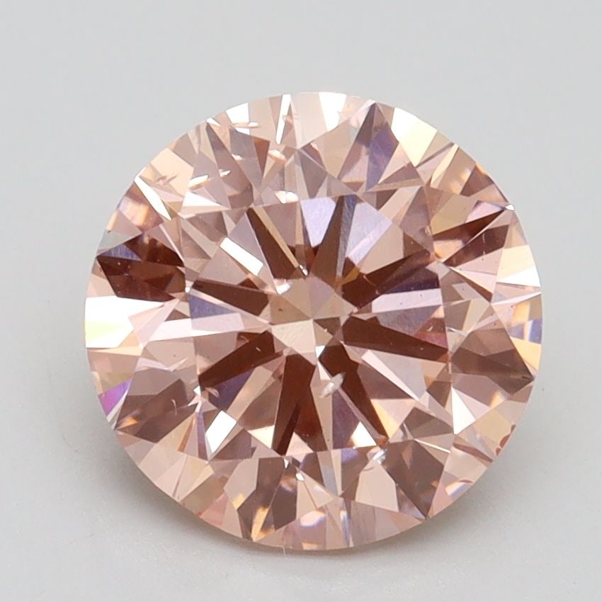 Loose Diamond - ROUND 2.5ct Fancy Intense Pink SI1: Loose Diamond - ROUND 2.5ct Fancy Intense Pink SI1 Source: This is a real non-mined Diamond that has been grown in a lab Shape: ROUND Carats: 2.5 Color: Fancy Intense Pink Certification: IGI Video: