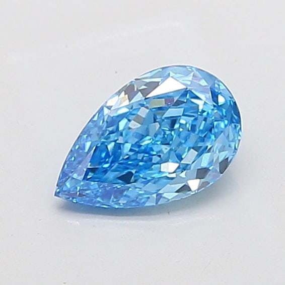 Loose Diamond - PEAR 1.28ct Fancy Vivid Blue VVS2: Loose Diamond - PEAR 1.28ct Fancy Vivid Blue VVS2 Source: This is a real non-mined Diamond that has been grown in a lab Shape: PEAR Carats: 1.28 Color: Fancy Vivid Blue Certification: IGI Video:
