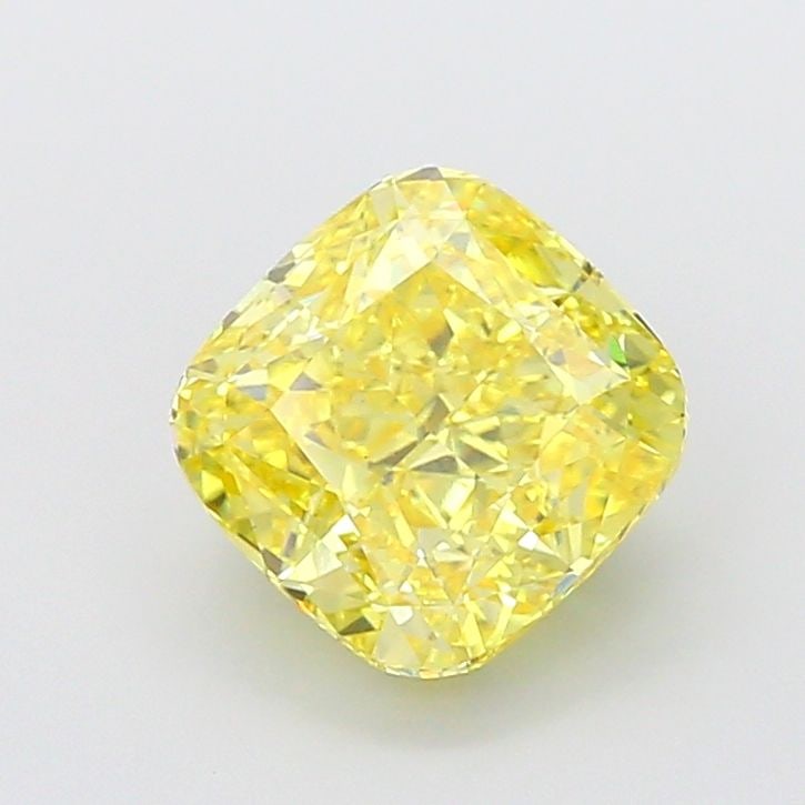 Loose Diamond - CUSHION MODIFIED 7.1ct Fancy Vivid Yellow VS1: Loose Diamond - CUSHION MODIFIED 7.1ct Fancy Vivid Yellow VS1 Source: This is a real non-mined Diamond that has been grown in a lab Shape: CUSHION MODIFIED Carats: 7.1 Color: Fancy Vivid Yellow Certif