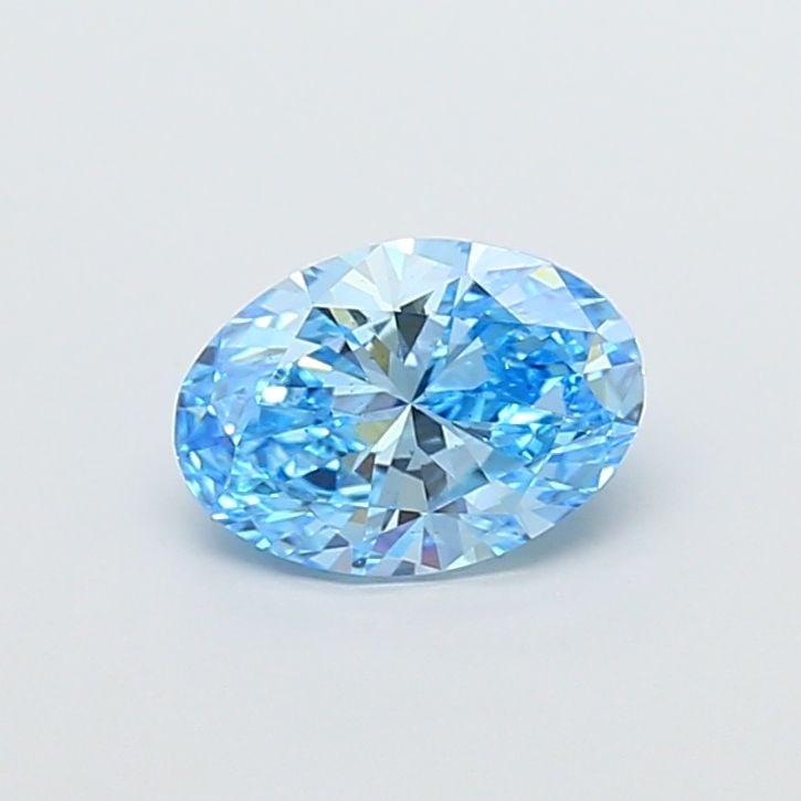 Loose Diamond - OVAL 1.51ct Fancy Vivid Blue VS2: Loose Diamond - OVAL 1.51ct Fancy Vivid Blue VS2 Source: This is a real non-mined Diamond that has been grown in a lab Shape: OVAL Carats: 1.51 Color: Fancy Vivid Blue Certification: IGI Video: