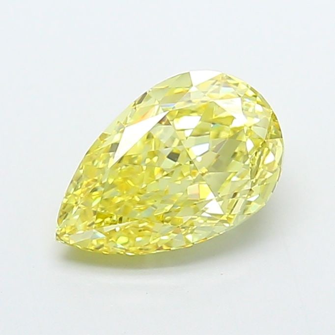 Loose Diamond - PEAR 3.03ct Fancy Intense Yellow VS1: Loose Diamond - PEAR 3.03ct Fancy Intense Yellow VS1 Source: This is a real non-mined Diamond that has been grown in a lab Shape: PEAR Carats: 3.03 Color: Fancy Intense Yellow Certification: IGI Video