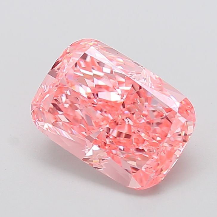 Loose Diamond - CUSHION MODIFIED 4.01ct Fancy Vivid Pink VS1: Loose Diamond - CUSHION MODIFIED 4.01ct Fancy Vivid Pink VS1 Source: This is a real non-mined Diamond that has been grown in a lab Shape: CUSHION MODIFIED Carats: 4.01 Color: Fancy Vivid Pink Certific
