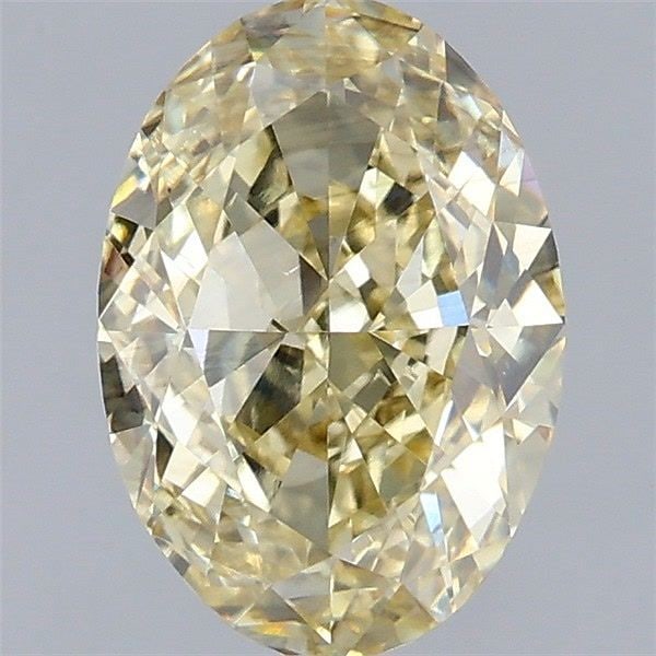 Loose Diamond - OVAL 2.51ct Fancy Yellow SI1: Loose Diamond - OVAL 2.51ct Fancy Yellow SI1 Source: This is a real non-mined Diamond that has been grown in a lab Shape: OVAL Carats: 2.51 Color: Fancy Yellow Certification: IGI Video: