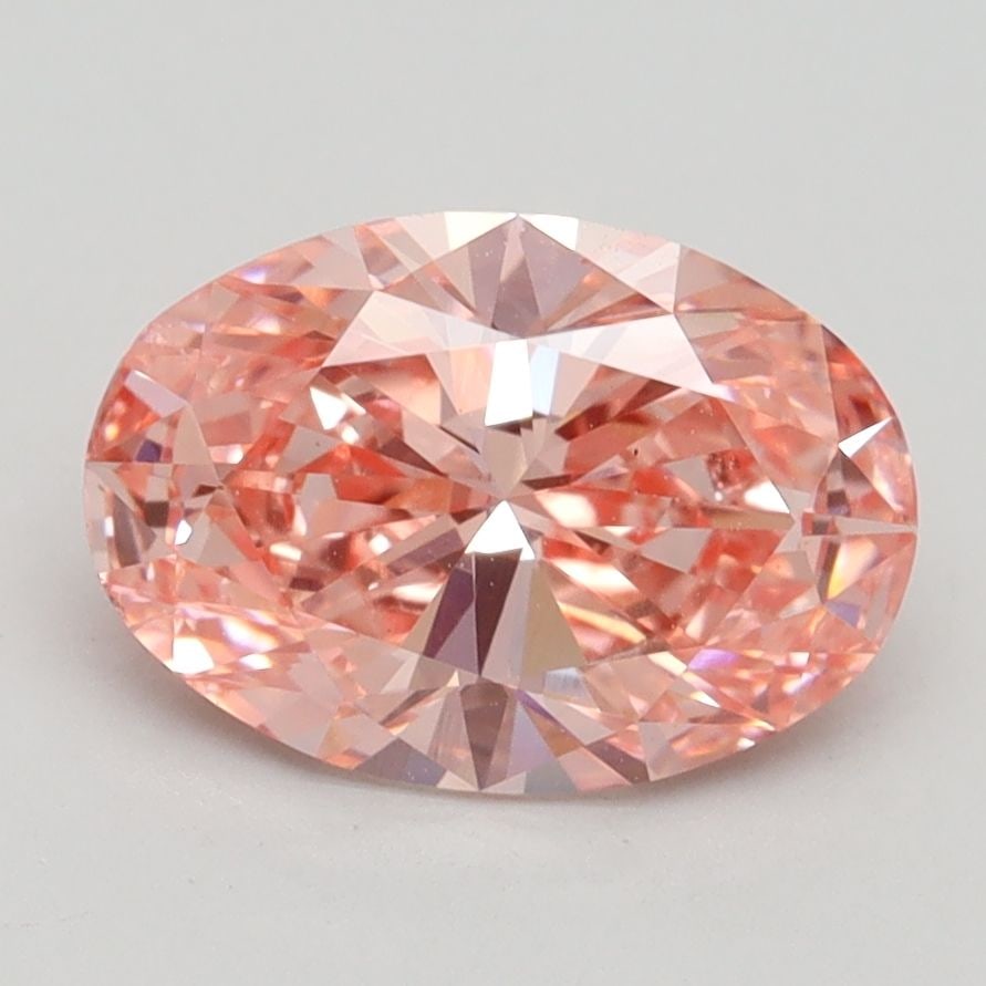 Loose Diamond - OVAL 2.0ct Fancy Vivid Pink SI1: Loose Diamond - OVAL 2.0ct Fancy Vivid Pink SI1 Source: This is a real non-mined Diamond that has been grown in a lab Shape: OVAL Carats: 2.0 Color: Fancy Vivid Pink Certification: IGI Video: