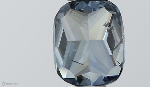 Loose Diamond - CUSHION MODIFIED 0.5ct Fancy Vivid Blue SI2: Loose Diamond - CUSHION MODIFIED 0.5ct Fancy Vivid Blue SI2 Source: This is a real non-mined Diamond that has been grown in a lab Shape: CUSHION MODIFIED Carats: 0.5 Color: Fancy Vivid Blue Certificat