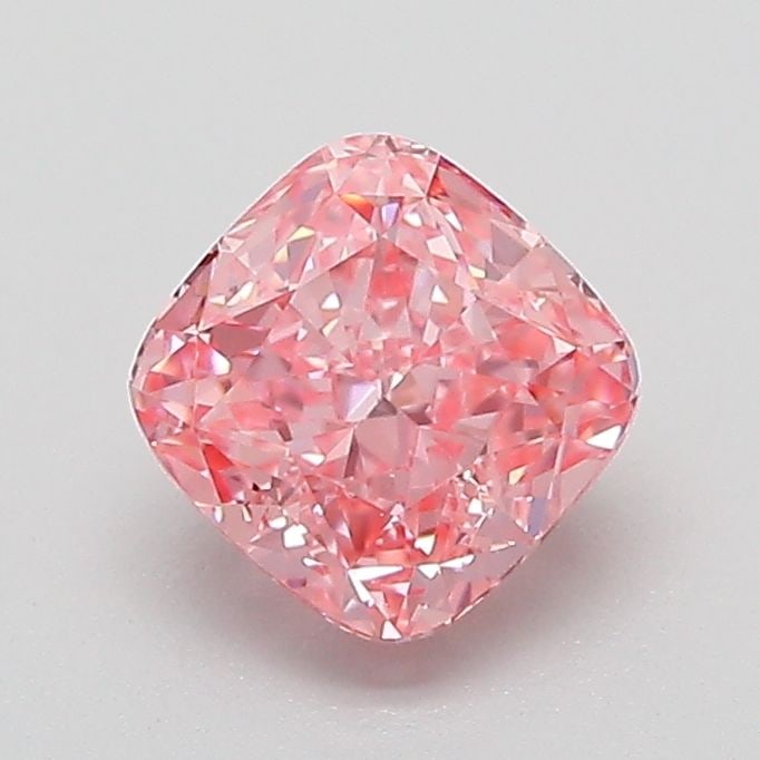 Loose Diamond - CUSHION MODIFIED 1.05ct Fancy Vivid Pink VVS2: Loose Diamond - CUSHION MODIFIED 1.05ct Fancy Vivid Pink VVS2 Source: This is a real non-mined Diamond that has been grown in a lab Shape: CUSHION MODIFIED Carats: 1.05 Color: Fancy Vivid Pink Certifi