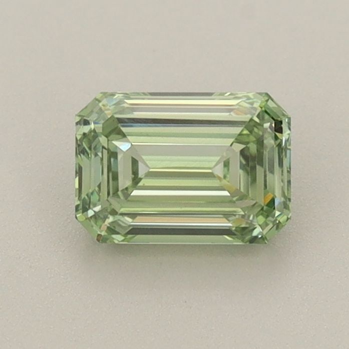 Loose Diamond - EMERALD 0.75ct Fancy Vivid Green VS1: Loose Diamond - EMERALD 0.75ct Fancy Vivid Green VS1 Source: This is a real non-mined Diamond that has been grown in a lab Shape: EMERALD Carats: 0.75 Color: Fancy Vivid Green Certification: IGI Video