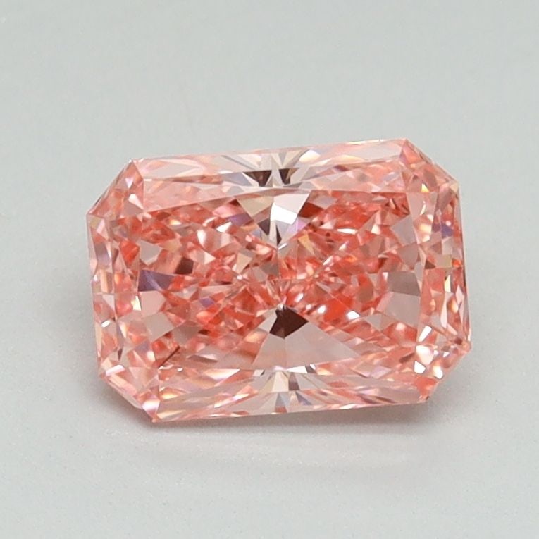 Loose Diamond - RADIANT 1.02ct Fancy Vivid Pink VVS2: Loose Diamond - RADIANT 1.02ct Fancy Vivid Pink VVS2 Source: This is a real non-mined Diamond that has been grown in a lab Shape: RADIANT Carats: 1.02 Color: Fancy Vivid Pink Certification: IGI Video: