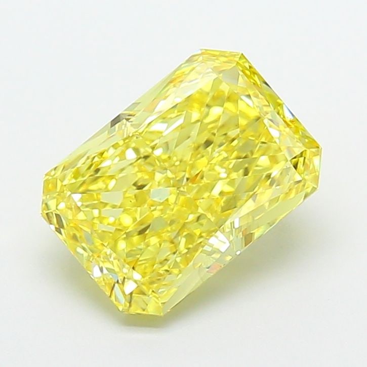 Loose Diamond - RADIANT 3.06ct Fancy Vivid Yellow SI1: Loose Diamond - RADIANT 3.06ct Fancy Vivid Yellow SI1 Source: This is a real non-mined Diamond that has been grown in a lab Shape: RADIANT Carats: 3.06 Color: Fancy Vivid Yellow Certification: IGI Vid