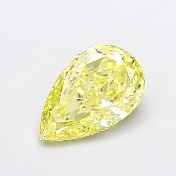 Loose Diamond - PEAR 0.94ct Fancy Intense Yellow VS1: Loose Diamond - PEAR 0.94ct Fancy Intense Yellow VS1 Source: This is a real non-mined Diamond that has been grown in a lab Shape: PEAR Carats: 0.94 Color: Fancy Intense Yellow Certification: IGI The D