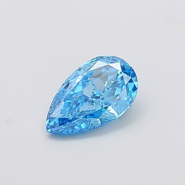 Loose Diamond - PEAR 1.21ct Fancy Vivid Blue VS1: Loose Diamond - PEAR 1.21ct Fancy Vivid Blue VS1 Source: This is a real non-mined Diamond that has been grown in a lab Shape: PEAR Carats: 1.21 Color: Fancy Vivid Blue Certification: IGI The Diamond D