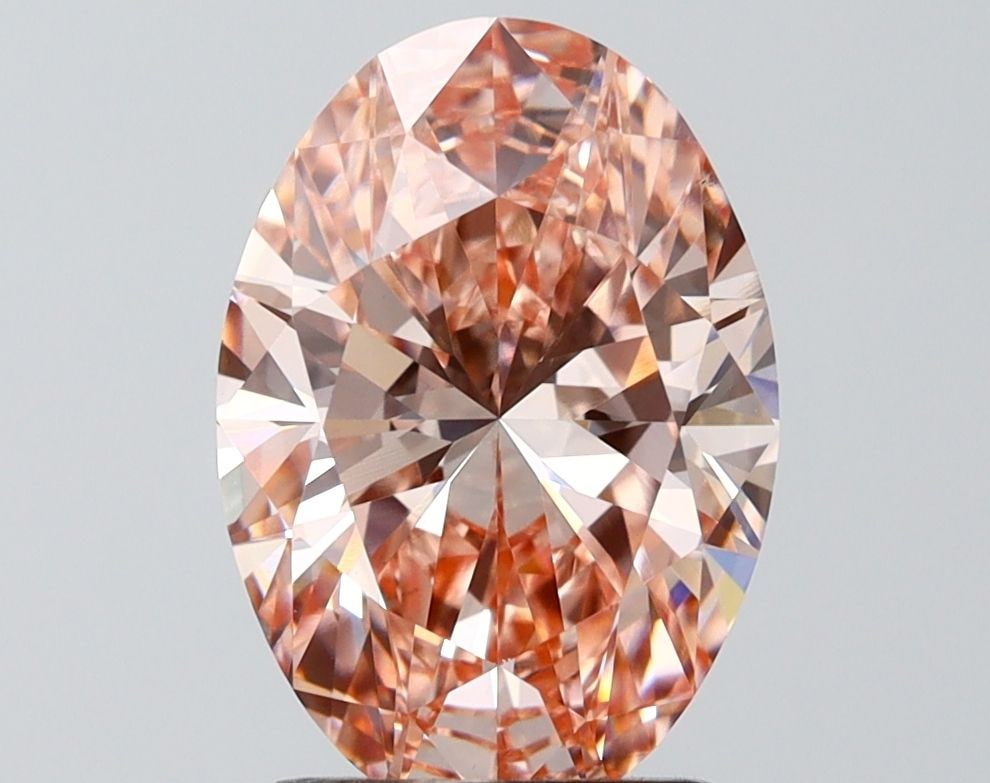 Loose Diamond - OVAL 3.03ct Fancy Intense Pink VS1: Loose Diamond - OVAL 3.03ct Fancy Intense Pink VS1 Source: This is a real non-mined Diamond that has been grown in a lab Shape: OVAL Carats: 3.03 Color: Fancy Intense Pink Certification: IGI Video: