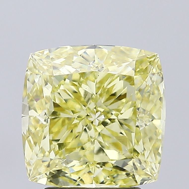 Loose Diamond - CUSHION MODIFIED 3.01ct Fancy Intense Yellow VS1: Loose Diamond - CUSHION MODIFIED 3.01ct Fancy Intense Yellow VS1 Source: This is a real non-mined Diamond that has been grown in a lab Shape: CUSHION MODIFIED Carats: 3.01 Color: Fancy Intense Yellow 