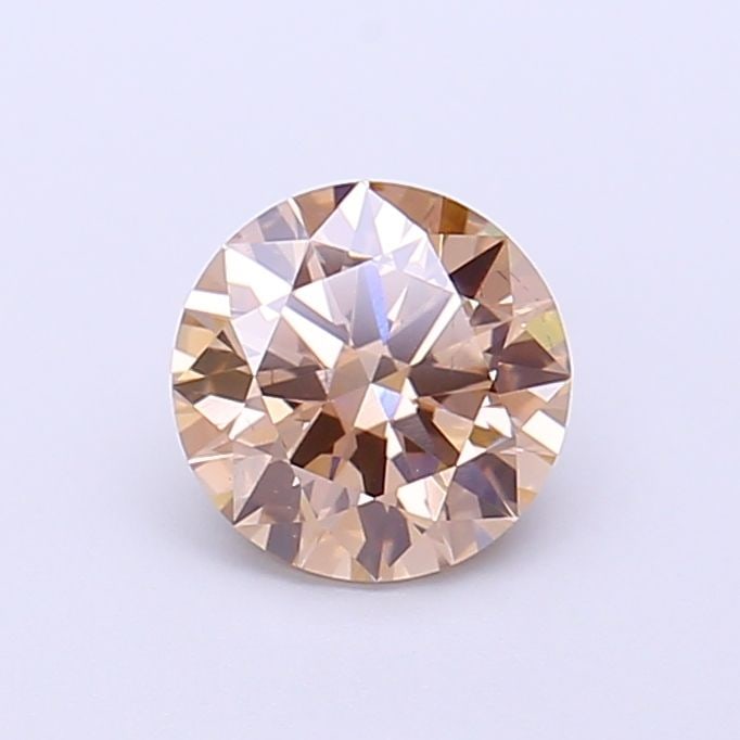 Loose Diamond - ROUND 1.0ct Fancy Light Brown VS2: Loose Diamond - ROUND 1.0ct Fancy Light Brown VS2 Source: This is a real non-mined Diamond that has been grown in a lab Shape: ROUND Carats: 1.0 Color: Fancy Light Brown Certification: IGI Video: