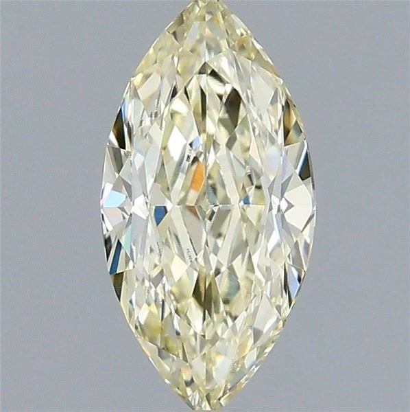 Loose Diamond - MARQUISE 1.05ct Fancy Light Yellow VVS1: Loose Diamond - MARQUISE 1.05ct Fancy Light Yellow VVS1 Source: This is a real non-mined Diamond that has been grown in a lab Shape: MARQUISE Carats: 1.05 Color: Fancy Light Yellow Certification: IGI 
