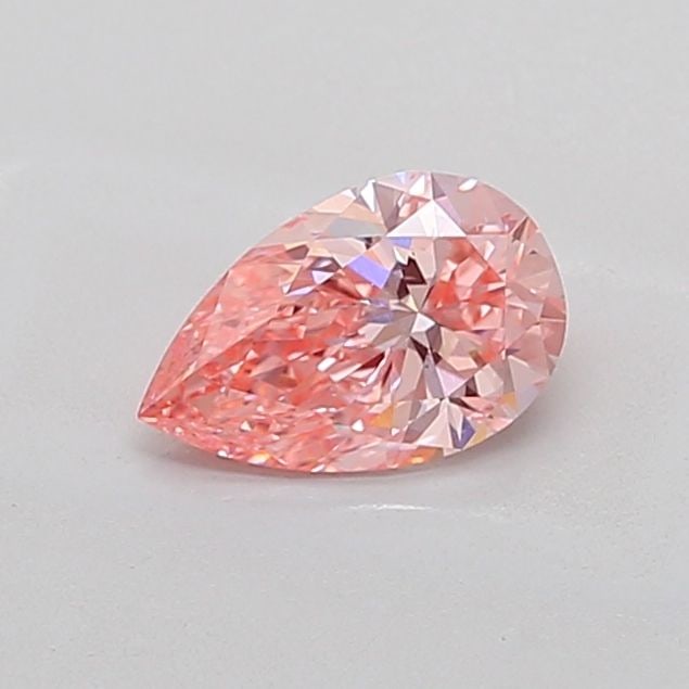 Loose Diamond - PEAR 1.07ct Fancy Vivid Pink VS1: Loose Diamond - PEAR 1.07ct Fancy Vivid Pink VS1 Source: This is a real non-mined Diamond that has been grown in a lab Shape: PEAR Carats: 1.07 Color: Fancy Vivid Pink Certification: IGI Video: