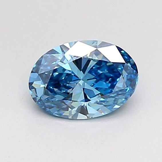 Loose Diamond - OVAL 0.51ct Faint Blue VS2: Loose Diamond - OVAL 0.51ct Faint Blue VS2 Source: This is a real non-mined Diamond that has been grown in a lab Shape: OVAL Carats: 0.51 Color: Faint Blue Certification: NONE Video: