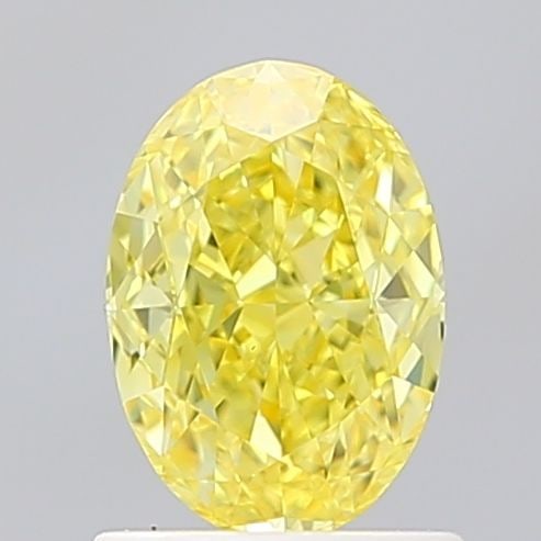 Loose Diamond - OVAL 1.16ct Fancy Vivid Yellow VS1: Loose Diamond - OVAL 1.16ct Fancy Vivid Yellow VS1 Source: This is a real non-mined Diamond that has been grown in a lab Shape: OVAL Carats: 1.16 Color: Fancy Vivid Yellow Certification: IGI Video:
