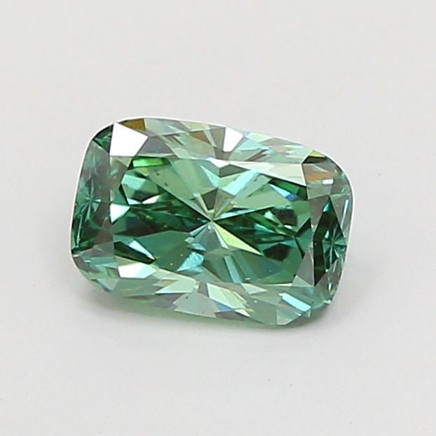 Loose Diamond - RADIANT 1.01ct Fancy Vivid Green VS1: Loose Diamond - RADIANT 1.01ct Fancy Vivid Green VS1 Source: This is a real non-mined Diamond that has been grown in a lab Shape: RADIANT Carats: 1.01 Color: Fancy Vivid Green Certification: NONE Vide