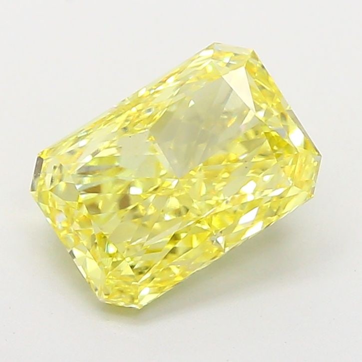 Loose Diamond - RADIANT 3.45ct Fancy Intense Yellow VVS2: Loose Diamond - RADIANT 3.45ct Fancy Intense Yellow VVS2 Source: This is a real non-mined Diamond that has been grown in a lab Shape: RADIANT Carats: 3.45 Color: Fancy Intense Yellow Certification: IG