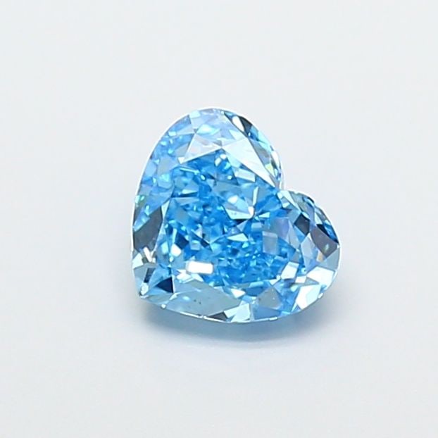Loose Diamond - HEART 1.5ct Fancy Vivid Blue VS1: Loose Diamond - HEART 1.5ct Fancy Vivid Blue VS1 Source: This is a real non-mined Diamond that has been grown in a lab Shape: HEART Carats: 1.5 Color: Fancy Vivid Blue Certification: IGI Video: