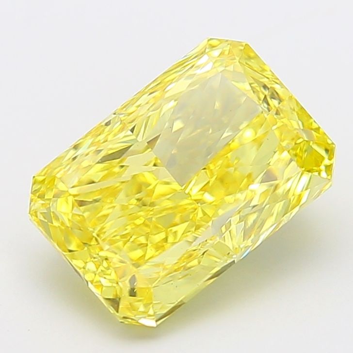 Loose Diamond - RADIANT 6.0ct Fancy Vivid Yellow VS1: Loose Diamond - RADIANT 6.0ct Fancy Vivid Yellow VS1 Source: This is a real non-mined Diamond that has been grown in a lab Shape: RADIANT Carats: 6.0 Color: Fancy Vivid Yellow Certification: IGI Video
