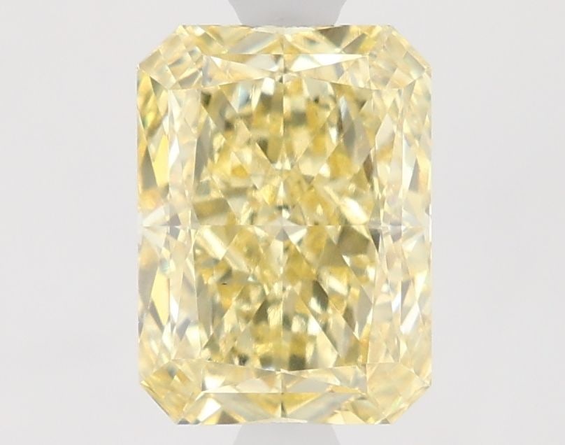 Loose Diamond - RADIANT 1.7ct Fancy Intense Yellow VS1: Loose Diamond - RADIANT 1.7ct Fancy Intense Yellow VS1 Source: This is a real non-mined Diamond that has been grown in a lab Shape: RADIANT Carats: 1.7 Color: Fancy Intense Yellow Certification: IGI V