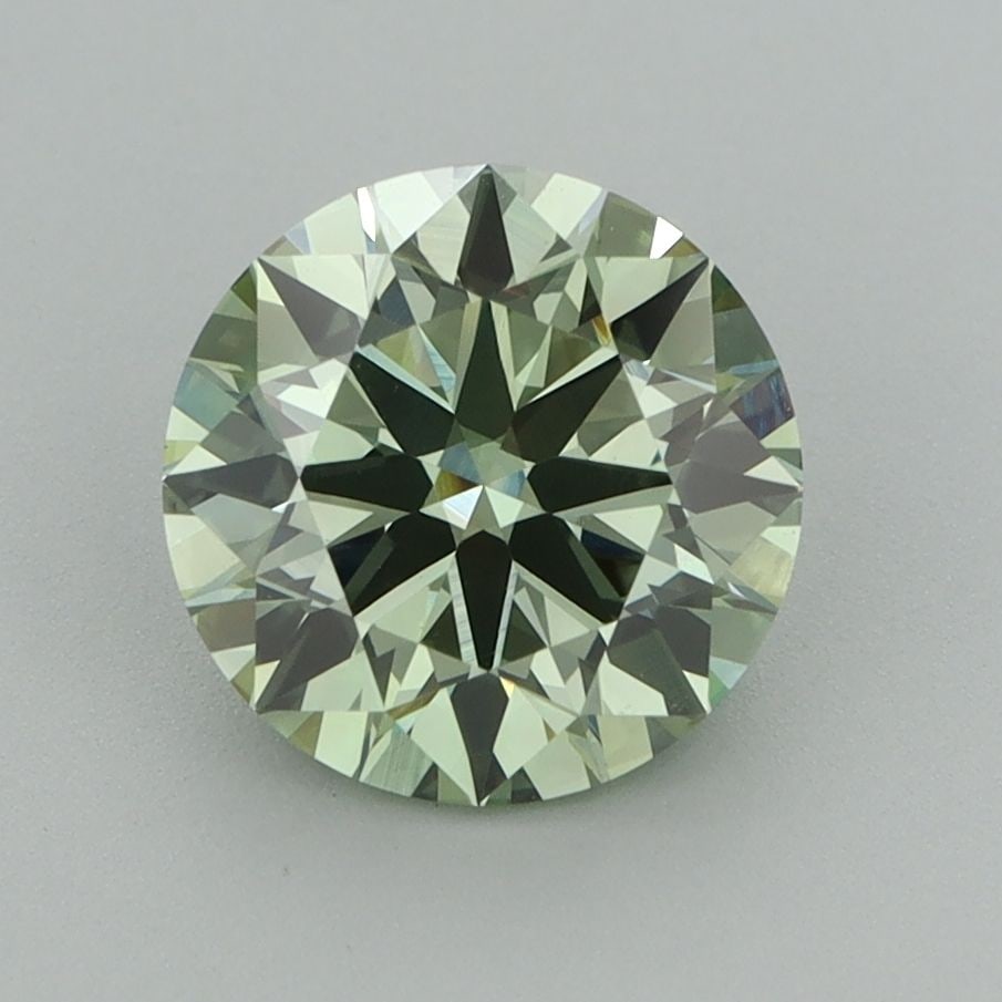 Ideal Loose Diamond - ROUND 2.02ct Fancy Vivid Green VS1: Ideal Loose Diamond - ROUND 2.02ct Fancy Vivid Green VS1 Source: This is a real non-mined Diamond that has been grown in a lab Shape: ROUND Carats: 2.02 Color: Fancy Vivid Green Certification: IGI Vid