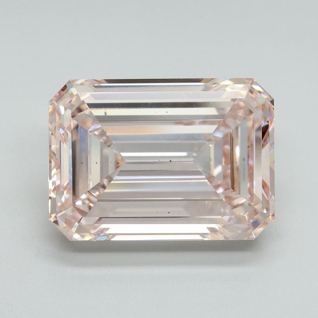 Loose Diamond - EMERALD 10.0ct Fancy Pink VS2: Loose Diamond - EMERALD 10.0ct Fancy Pink VS2 Source: This is a real non-mined Diamond that has been grown in a lab Shape: EMERALD Carats: 10.0 Color: Fancy Pink Certification: IGI Video:
