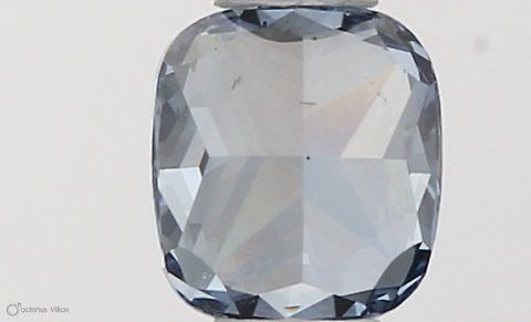 Loose Diamond - CUSHION MODIFIED 0.33ct Fancy Vivid Blue SI1: Loose Diamond - CUSHION MODIFIED 0.33ct Fancy Vivid Blue SI1 Source: This is a real non-mined Diamond that has been grown in a lab Shape: CUSHION MODIFIED Carats: 0.33 Color: Fancy Vivid Blue Certific