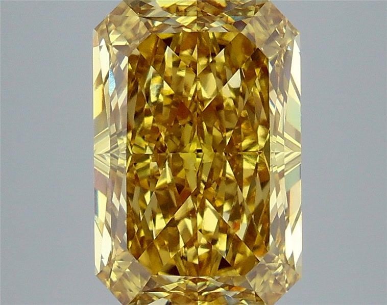 Loose Diamond - RADIANT 5.21ct Fancy Vivid Yellow VVS2: Loose Diamond - RADIANT 5.21ct Fancy Vivid Yellow VVS2 Source: This is a real non-mined Diamond that has been grown in a lab Shape: RADIANT Carats: 5.21 Color: Fancy Vivid Yellow Certification: IGI Vi