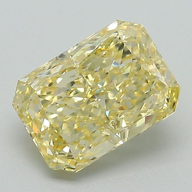 Loose Diamond - RADIANT 2.05ct Fancy Intense Yellow VS1: Loose Diamond - RADIANT 2.05ct Fancy Intense Yellow VS1 Source: This is a real non-mined Diamond that has been grown in a lab Shape: RADIANT Carats: 2.05 Color: Fancy Intense Yellow Certification: IGI