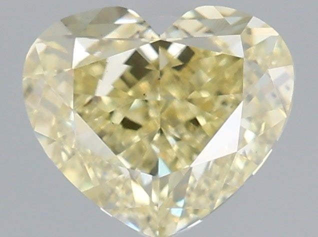 Loose Diamond - HEART 2.03ct Fancy Yellow VS1: Loose Diamond - HEART 2.03ct Fancy Yellow VS1 Source: This is a real non-mined Diamond that has been grown in a lab Shape: HEART Carats: 2.03 Color: Fancy Yellow Certification: IGI Video: