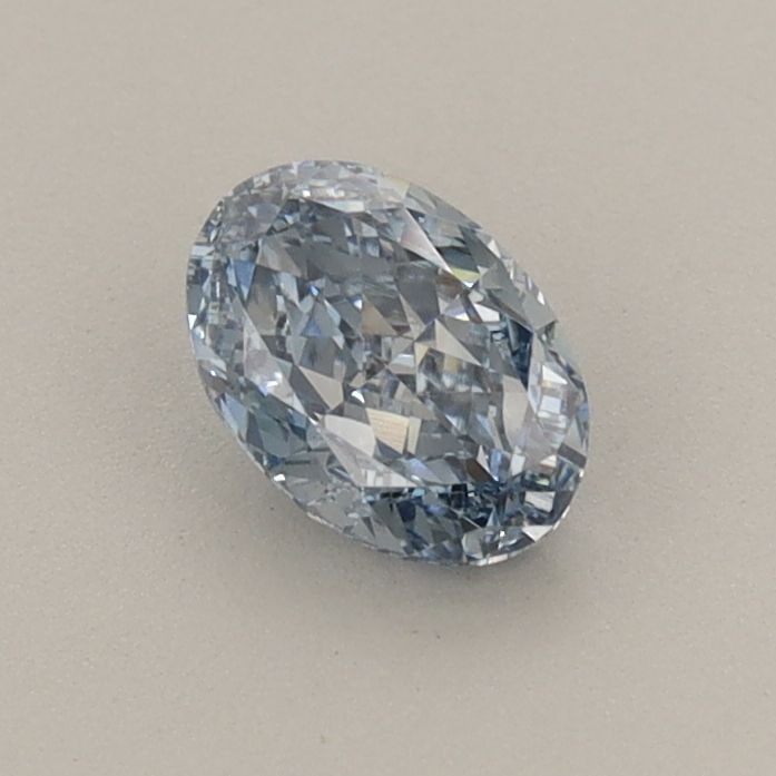 Loose Diamond - OVAL 0.54ct Fancy Intense Blue VVS2: Loose Diamond - OVAL 0.54ct Fancy Intense Blue VVS2 Source: This is a real non-mined Diamond that has been grown in a lab Shape: OVAL Carats: 0.54 Color: Fancy Intense Blue Certification: IGI Video: