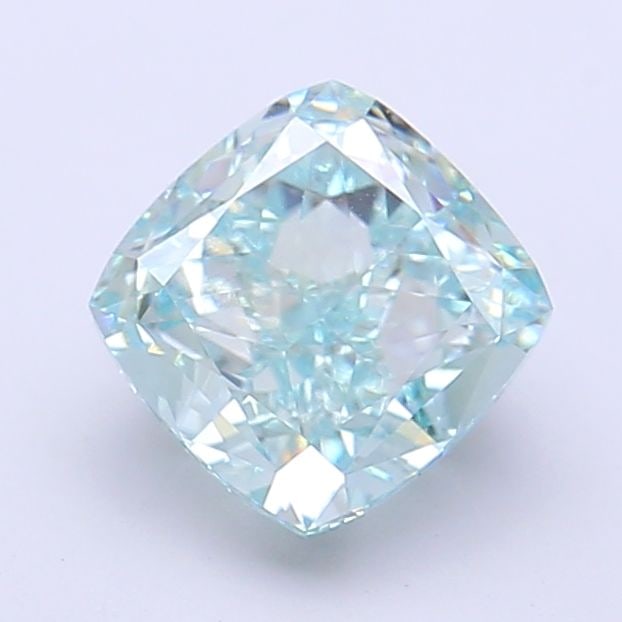 Loose Diamond - CUSHION MODIFIED 2.02ct Fancy Intense Green VVS2: Loose Diamond - CUSHION MODIFIED 2.02ct Fancy Intense Green VVS2 Source: This is a real non-mined Diamond that has been grown in a lab Shape: CUSHION MODIFIED Carats: 2.02 Color: Fancy Intense Green C