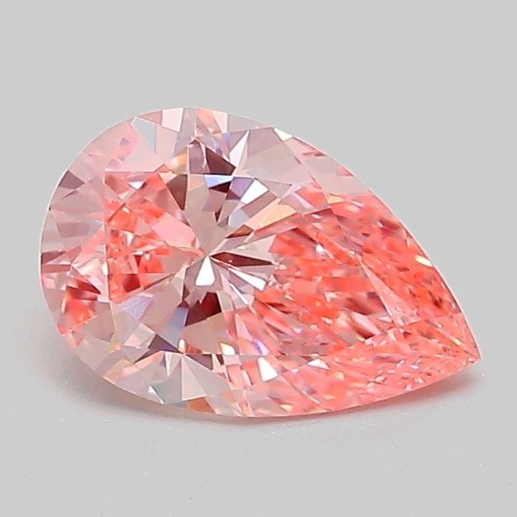 Loose Diamond - PEAR 1.09ct Fancy Vivid Pink VS1: Loose Diamond - PEAR 1.09ct Fancy Vivid Pink VS1 Source: This is a real non-mined Diamond that has been grown in a lab Shape: PEAR Carats: 1.09 Color: Fancy Vivid Pink Certification: IGI Video: