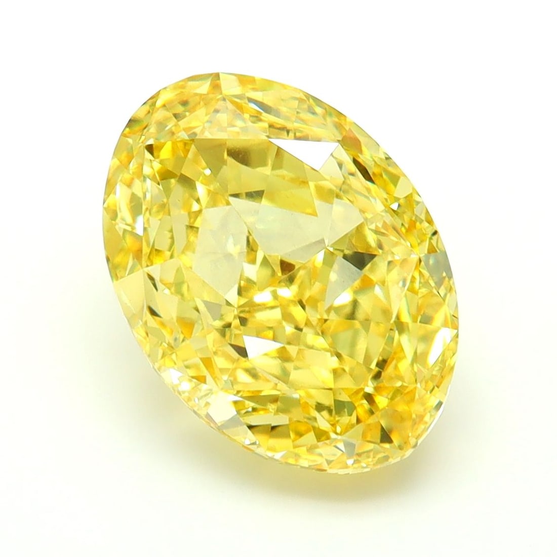 Loose Diamond - OVAL 5.08ct Fancy Vivid Yellow VS1: Loose Diamond - OVAL 5.08ct Fancy Vivid Yellow VS1 Source: This is a real non-mined Diamond that has been grown in a lab Shape: OVAL Carats: 5.08 Color: Fancy Vivid Yellow Certification: IGI Video: