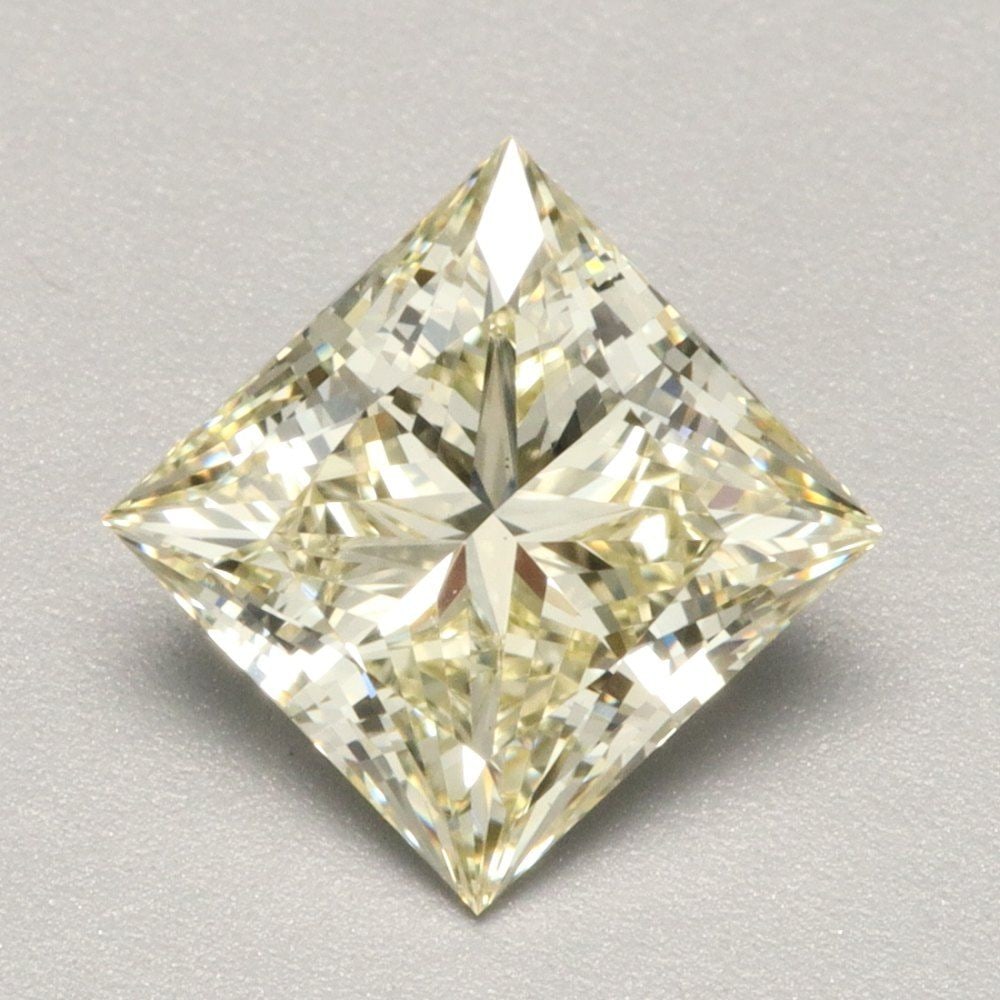 Loose Diamond - PRINCESS 1.52ct Fancy Yellow VS1: Loose Diamond - PRINCESS 1.52ct Fancy Yellow VS1 Source: This is a real non-mined Diamond that has been grown in a lab Shape: PRINCESS Carats: 1.52 Color: Fancy Yellow Certification: IGI Video:
