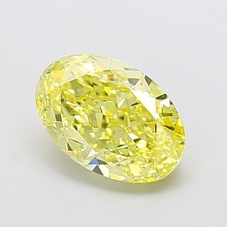 Loose Diamond - OVAL 3.03ct Fancy Intense Yellow VVS2: Loose Diamond - OVAL 3.03ct Fancy Intense Yellow VVS2 Source: This is a real non-mined Diamond that has been grown in a lab Shape: OVAL Carats: 3.03 Color: Fancy Intense Yellow Certification: IGI Vide