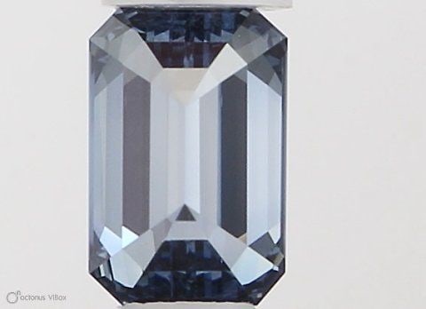 Loose Diamond - EMERALD 0.32ct Fancy Vivid Blue VS1: Loose Diamond - EMERALD 0.32ct Fancy Vivid Blue VS1 Source: This is a real non-mined Diamond that has been grown in a lab Shape: EMERALD Carats: 0.32 Color: Fancy Vivid Blue Certification: IGI Video: