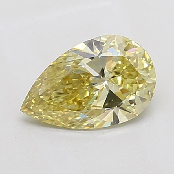 Loose Diamond - PEAR 1.13ct Fancy Intense Yellow VS1: Loose Diamond - PEAR 1.13ct Fancy Intense Yellow VS1 Source: This is a real non-mined Diamond that has been grown in a lab Shape: PEAR Carats: 1.13 Color: Fancy Intense Yellow Certification: IGI Video