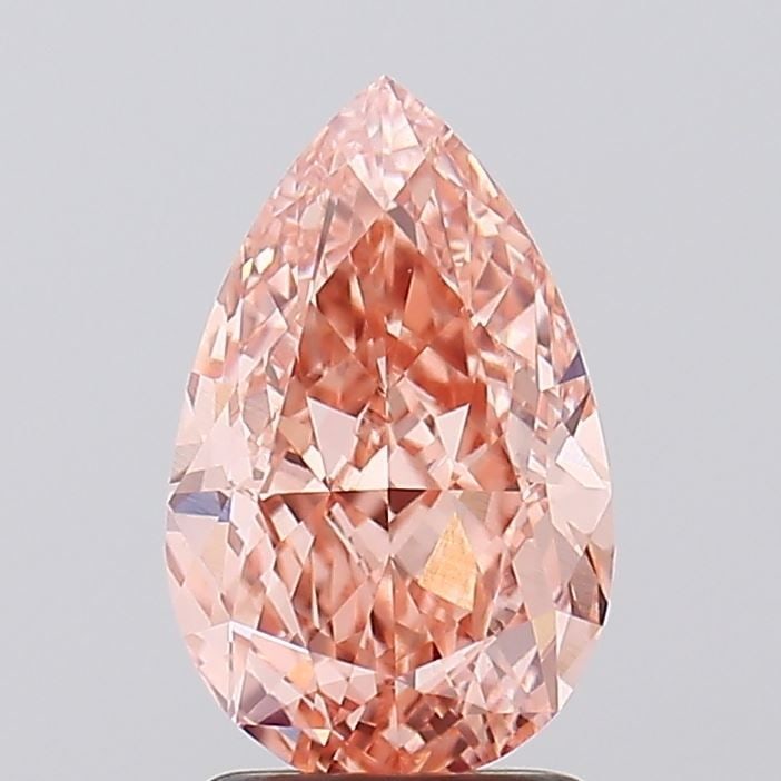 Loose Diamond - PEAR 2.25ct Fancy Intense Pink VVS2: Loose Diamond - PEAR 2.25ct Fancy Intense Pink VVS2 Source: This is a real non-mined Diamond that has been grown in a lab Shape: PEAR Carats: 2.25 Color: Fancy Intense Pink Certification: IGI Video: