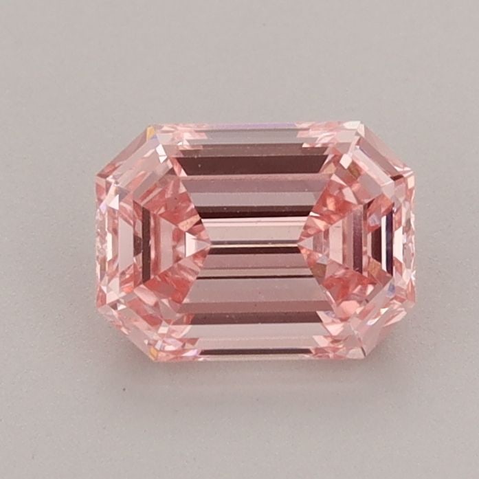 Loose Diamond - EMERALD 0.96ct Fancy Vivid Pink VS1: Loose Diamond - EMERALD 0.96ct Fancy Vivid Pink VS1 Source: This is a real non-mined Diamond that has been grown in a lab Shape: EMERALD Carats: 0.96 Color: Fancy Vivid Pink Certification: IGI Video: