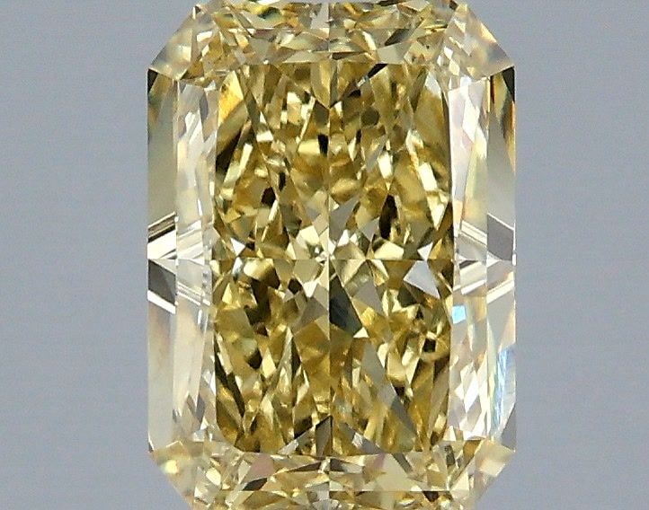 Loose Diamond - RADIANT 2.09ct Fancy Intense Yellow VS1: Loose Diamond - RADIANT 2.09ct Fancy Intense Yellow VS1 Source: This is a real non-mined Diamond that has been grown in a lab Shape: RADIANT Carats: 2.09 Color: Fancy Intense Yellow Certification: IGI