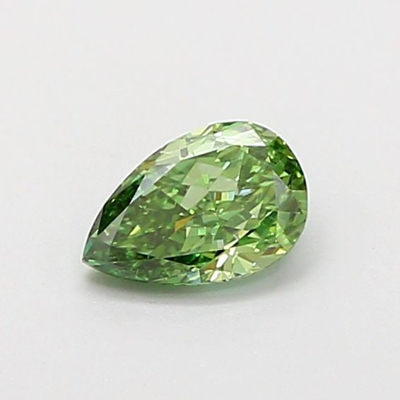 Loose Diamond - PEAR 0.33ct Fancy Vivid Green VS1: Loose Diamond - PEAR 0.33ct Fancy Vivid Green VS1 Source: This is a real non-mined Diamond that has been grown in a lab Shape: PEAR Carats: 0.33 Color: Fancy Vivid Green Certification: NONE Video: