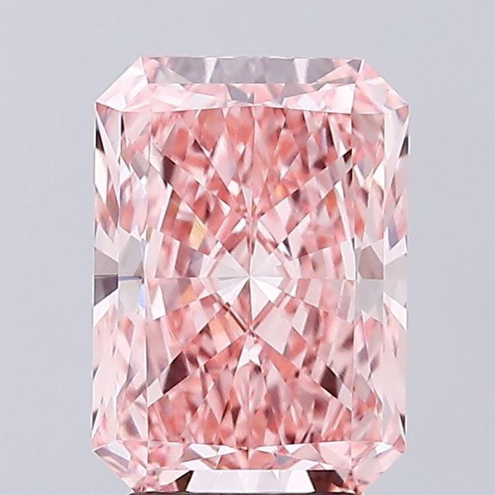 Loose Diamond - RADIANT 3.05ct Fancy Vivid Pink VVS2: Loose Diamond - RADIANT 3.05ct Fancy Vivid Pink VVS2 Source: This is a real non-mined Diamond that has been grown in a lab Shape: RADIANT Carats: 3.05 Color: Fancy Vivid Pink Certification: IGI The Di