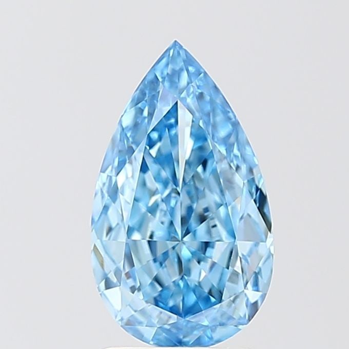 Loose Diamond - PEAR 1.78ct Fancy Vivid Blue VVS2: Loose Diamond - PEAR 1.78ct Fancy Vivid Blue VVS2 Source: This is a real non-mined Diamond that has been grown in a lab Shape: PEAR Carats: 1.78 Color: Fancy Vivid Blue Certification: IGI Video: