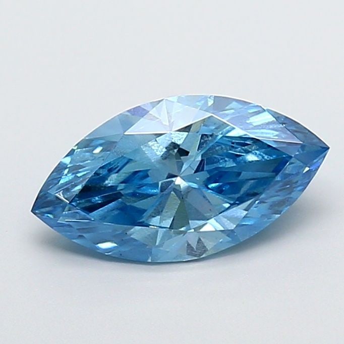 Loose Diamond - MARQUISE 2.04ct Fancy Vivid Blue VS1: Loose Diamond - MARQUISE 2.04ct Fancy Vivid Blue VS1 Source: This is a real non-mined Diamond that has been grown in a lab Shape: MARQUISE Carats: 2.04 Color: Fancy Vivid Blue Certification: IGI Video